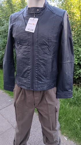 Damen echt leder - leder, schwarz