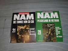 NAM Augenzeuge Magazine Doku Vietnam-Krieg Nr. 21+29 seltene Magazine