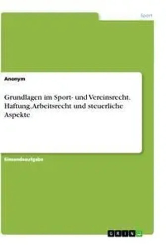 Grundlagen sport und - sport-,
