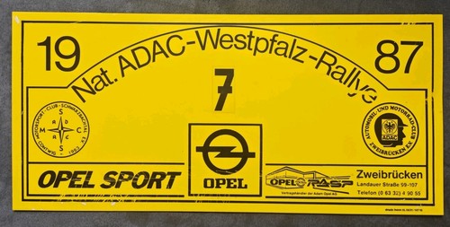 Schild nationale adac - nationale,