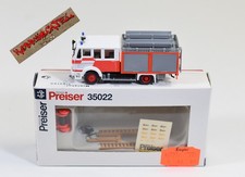 Preiser 1:87 H0 - MB 1222 LF 16 Ziegler Feuerwehr Frankfurt - Art. 35022 - F 882