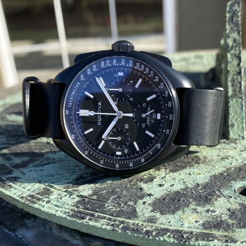 Bulova lunar pilot moon watch - pilot,