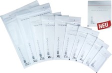 Luftpolster Versandtaschen A1 B2 C3 D4 E5 F6 G7 H8 und CD Braun Weiß