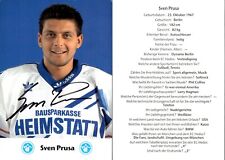 SVEN PRUSA  Autogramm AK Autogrammkarte Eishockey EHC HEDOS München