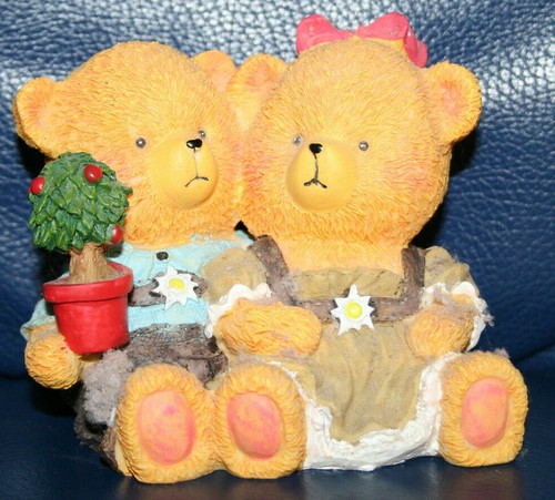 Vintage teddy figur tracht - vintage,
