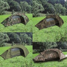 1 Mann / Liegeplatz Camouflage Aufklärungszelt von Mil-tec -
