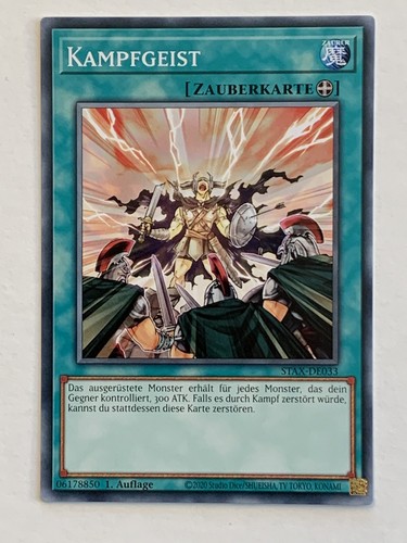 Kampfgeist stax - yu-gi-oh!,