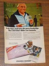 Seltene Werbung ALPIA