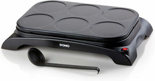 DOMO DO8709P Familien Crepes-Maschine Eier-Pfannkuchen Pancake Crepesgerät