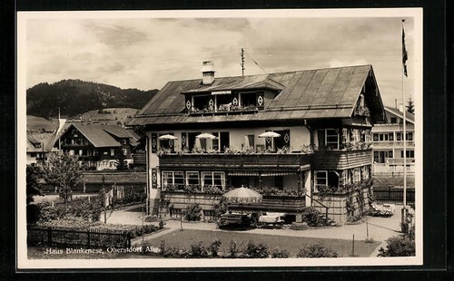 Ansichtskarte oberstdorf - ansichtskarte,