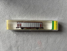 Minirix 13278 Spur N Schiebewandwagen Bauart Hbbillns 305 silber/braun Epoche 4