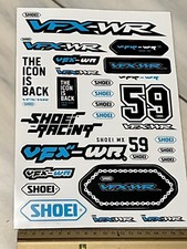 Shoei VFX W Sticker Bogen