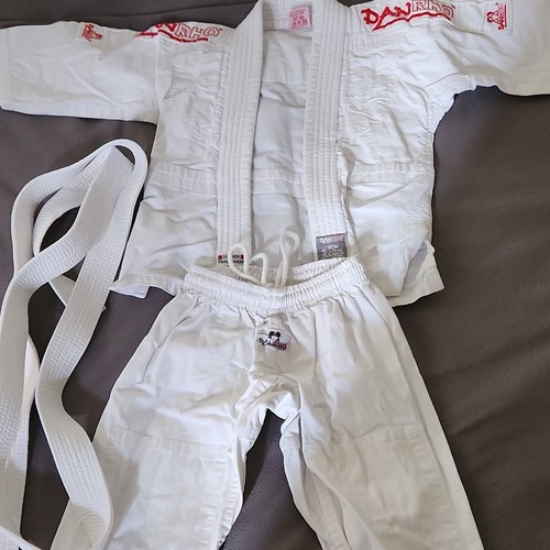 Danrho judo kampfanzug weiß - kampfanzug,