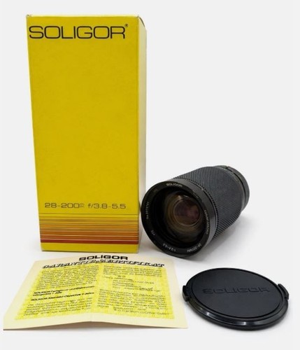 Soligor 200mm 5 - f3.8-5.5, zoom