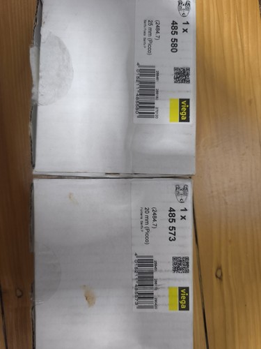 Viega pressbacke picco mm - 20,