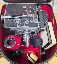 Alte Filmkamera Paillard-Bolex H8  8mm Vintage   (XY 213)