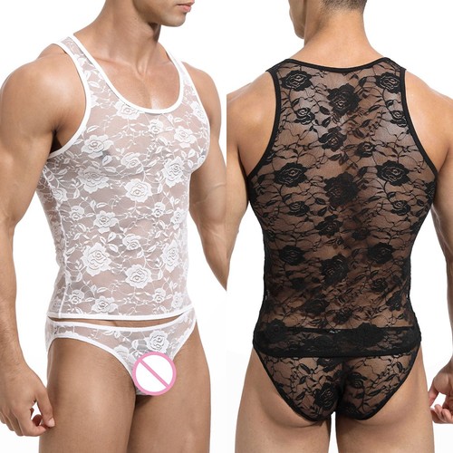 Mesh herren trägershirt - mesh, tank