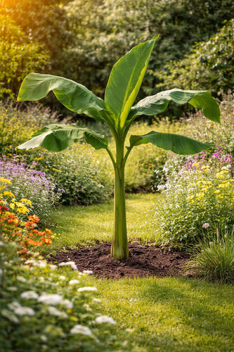 Musa basjoo winterharte - musa, banane