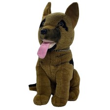 Kommissar Rex Plüschtier 1996 Ca. 38cm Schäferhund Polizeihund Stofftier SAT 1 ✅