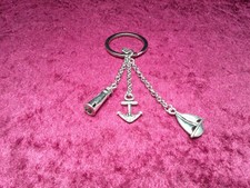 Schlüsselanhänger ♥Maritim, Leuchtturm,Anker,Schiff♥ Handgefertigt