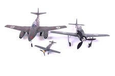 3 Militär Flugzeugmodelle Revell W262 Messerschmitt 1:72 + Focke FW190 1:32