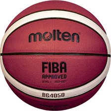 Molten BG4050 Wettspielball - FIBA Basketball aus Synthetik-Leder Größ
