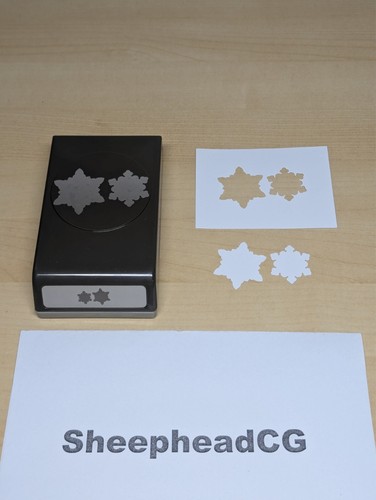 Stampin schneegestöber - stampin',