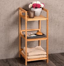 Kesper  19435 | elegantes Regal aus Bambus 70 x 30 x 30 cm
