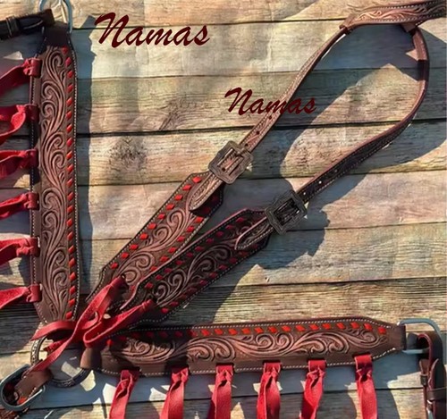 Westernsattel dunkle leder - dunkle,