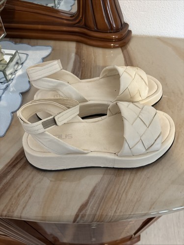 Mjus plateau sandalen - plateau, offwhite