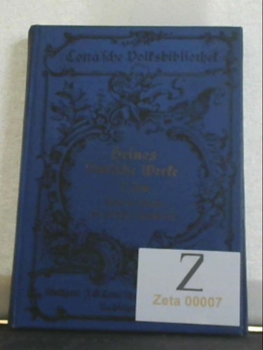 Heinrich heines sämtliche - heines,