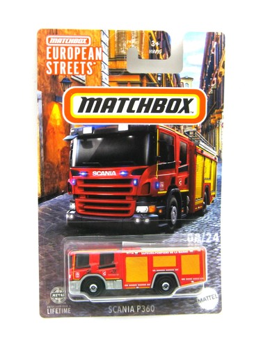 Matchbox scania p360 feuerwehr - matchbox,