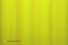 Bügelfolie Oracover fluoresz. gelb (2 Meter)