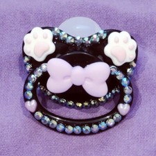 Einhorn goldenes Horn ABDL Pacifier Schnuller für Erwachsene Adult Baby DDLG