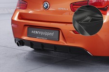 Heck Ansatz Spoiler Tuning Diffusor Carbon Look für BMW 1er F20/F21 LCI HA258-C
