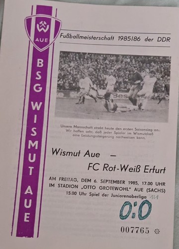 1985 ddr oberliga bsg - ddr,