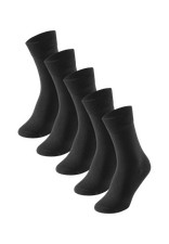 5er-Pack Schiesser Bluebird Herren Socken Strümpfe schwarz 173200