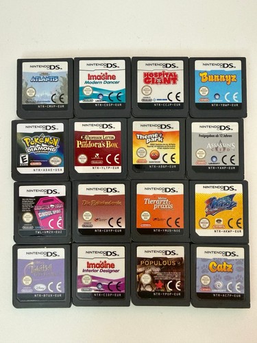 16x nintendo spiele - ds,