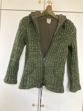 Outdoor Strickjacke mit Kapuze