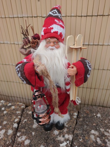 Weihnachtsmann deko figur neu - weihnachtsmann,