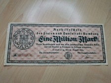 Notgeld million mark hamburg - 1,