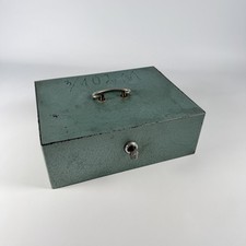 Alte eisen geldkassette und - eisen,