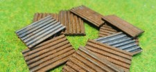 10x modellbau wellbleche - modellbau, in