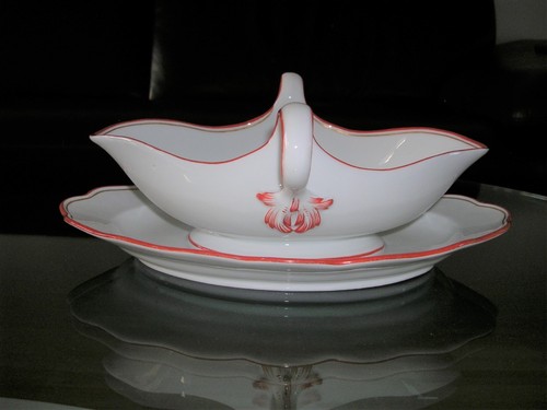 Meissen sauciere gravy boat - sauciere,
