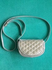 Handtasche Umhänge Tasche, Silber, klein