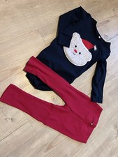 Name It Weihnachten Ausfahrgarnitur Body und Hose Gr 80 Neuw