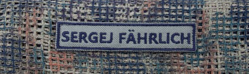 Klettpatch sergej - klettpatch:, "sergej