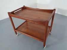 Teak Tea Trolley by Hans J. Wegner for Andreas Tuck 1950s