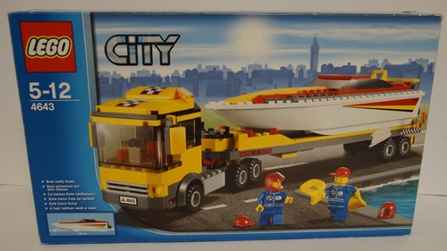Lego 4643 city powerboot - city,