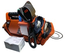 Corpuls Semi-Automatic Defibrillator Vintage Sammlergerät funktionstüchtig Deko 